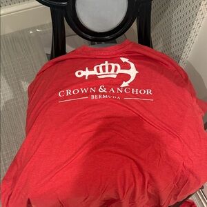 Crown & Anchor Red T-Shirt